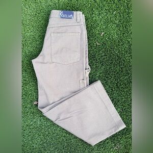 dELiA*s y2k Tan/olive Women carpenter pants